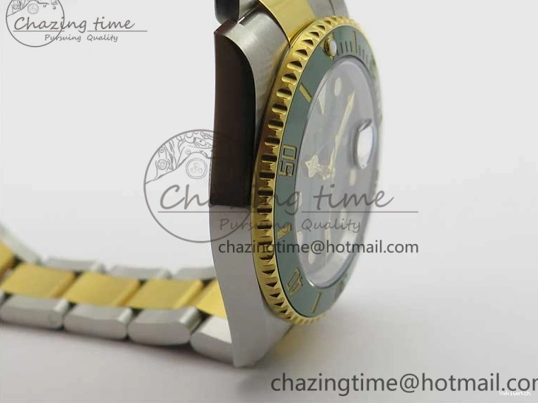 Wrapped MAX VRF Dial Green Bracelet A2836 116613 Edition Bezel on YG Submariner Version Best SS YG LV 0831